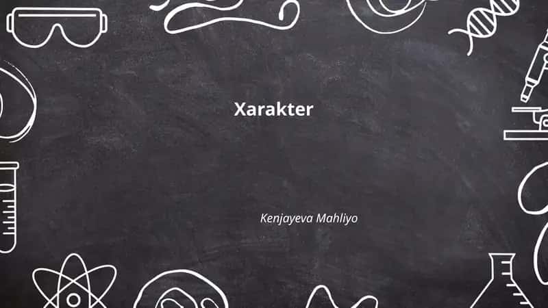 Xarakter