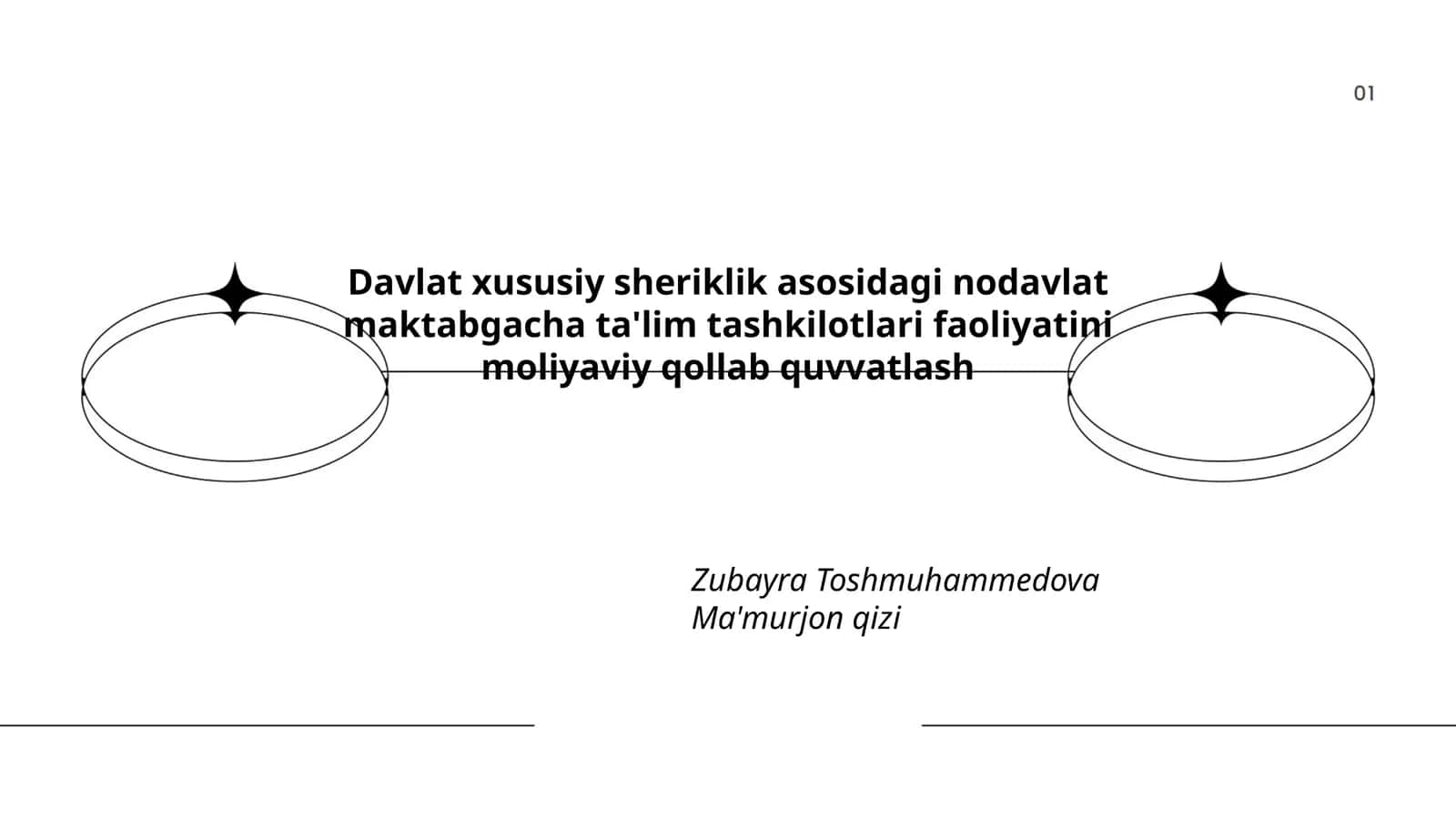 Davlat xususiy sheriklik asoslari