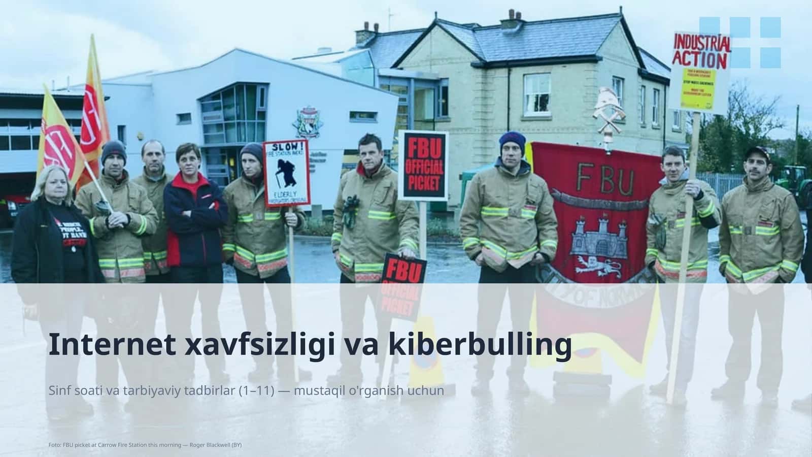 Sinf soati va tarbiyaviy tadbirlar (1–11)