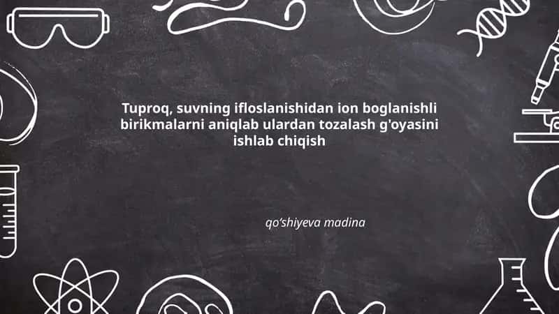 Tuproq va suvdan ion bog‘lanishli metal ionlarini aniqlash: AAS va ICP-MS usullarining solishtirilishi