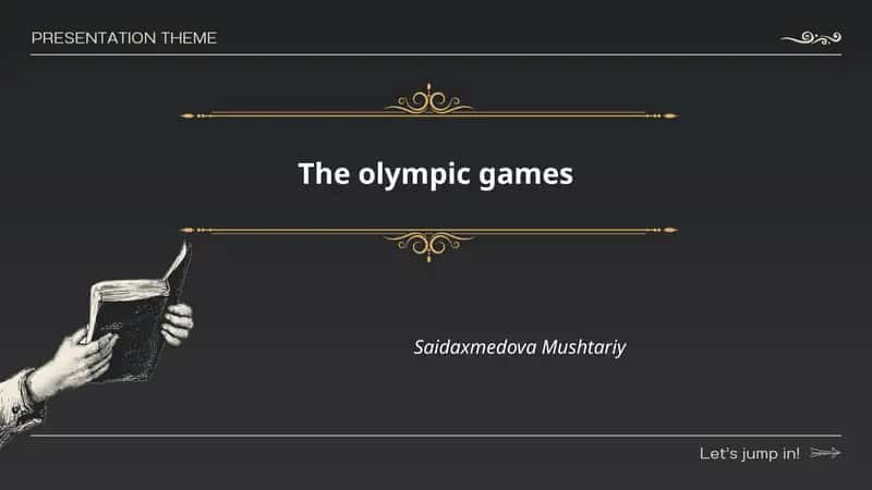 The Olympic Games