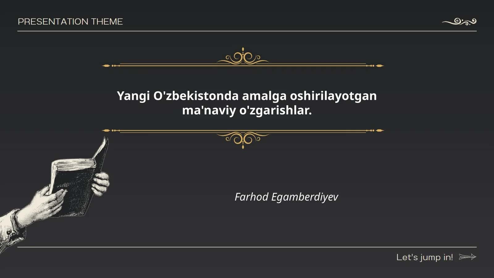 Ma'naviy o'zgarishlar