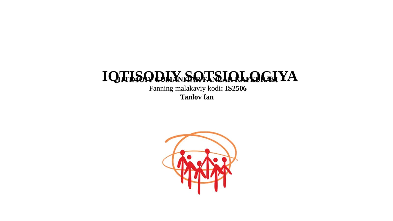 Iqtisodiy sotsiologiya