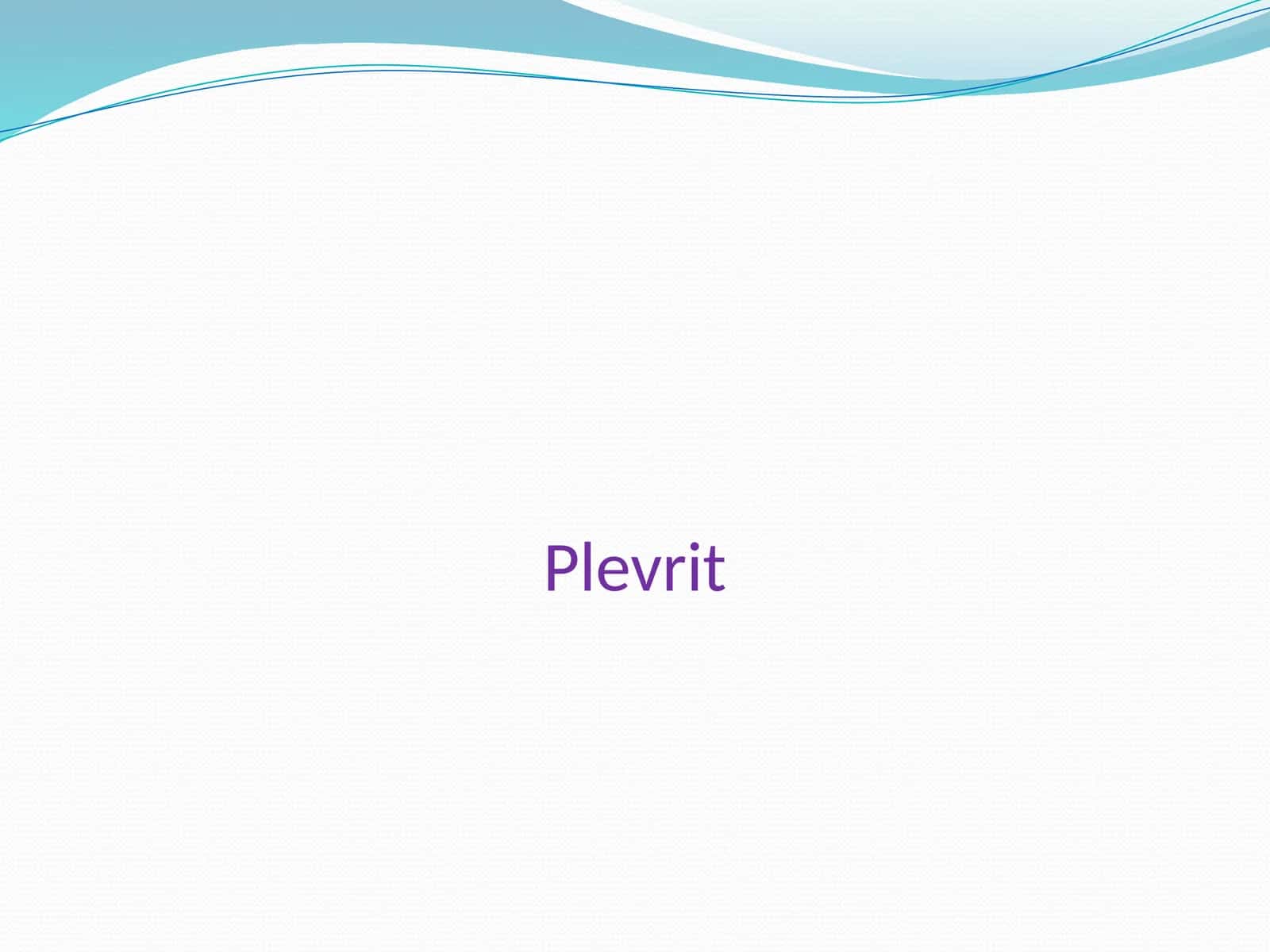 Plevrit