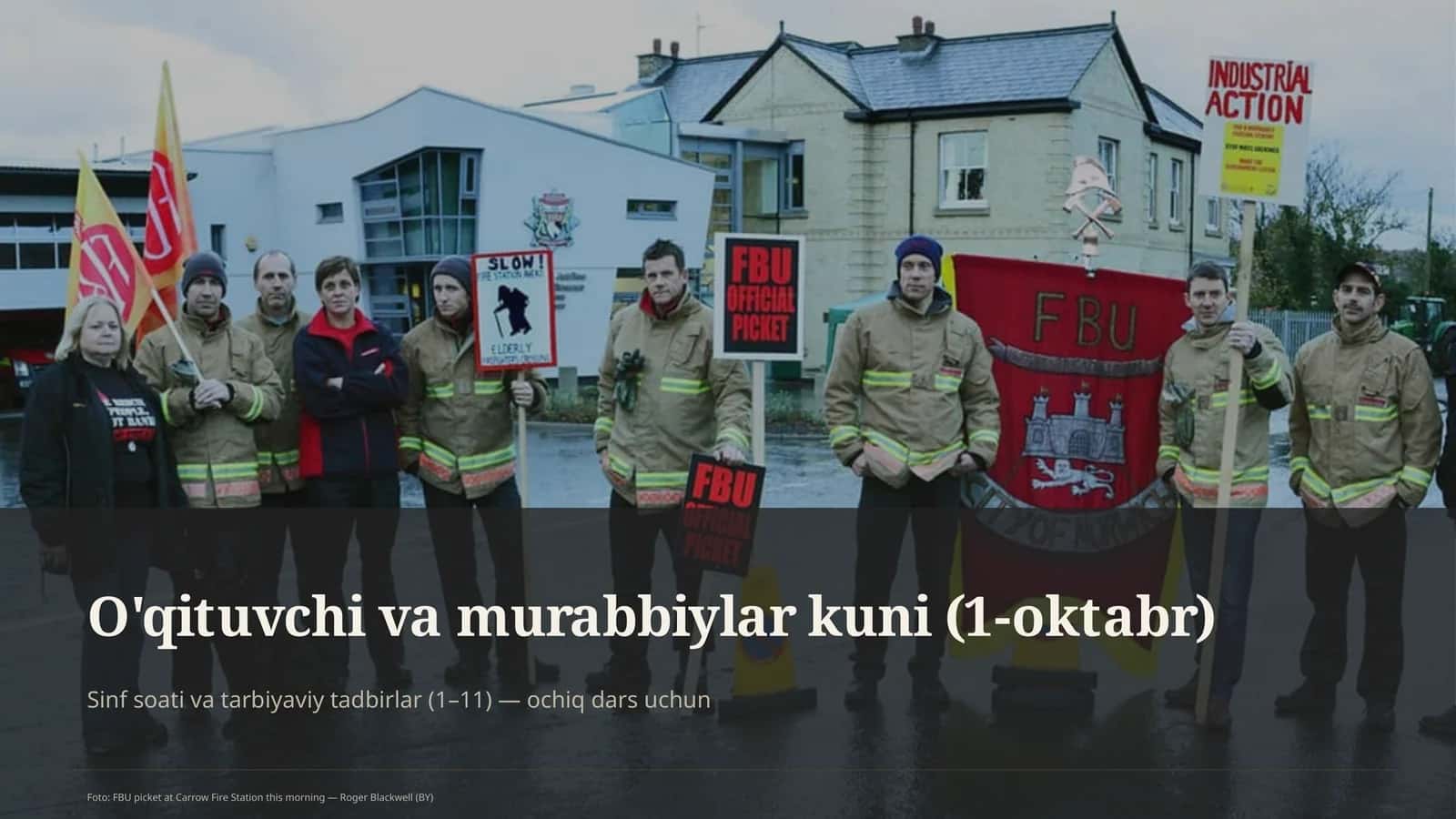 O'qituvchi va murabbiylar kuni (1-oktabr)