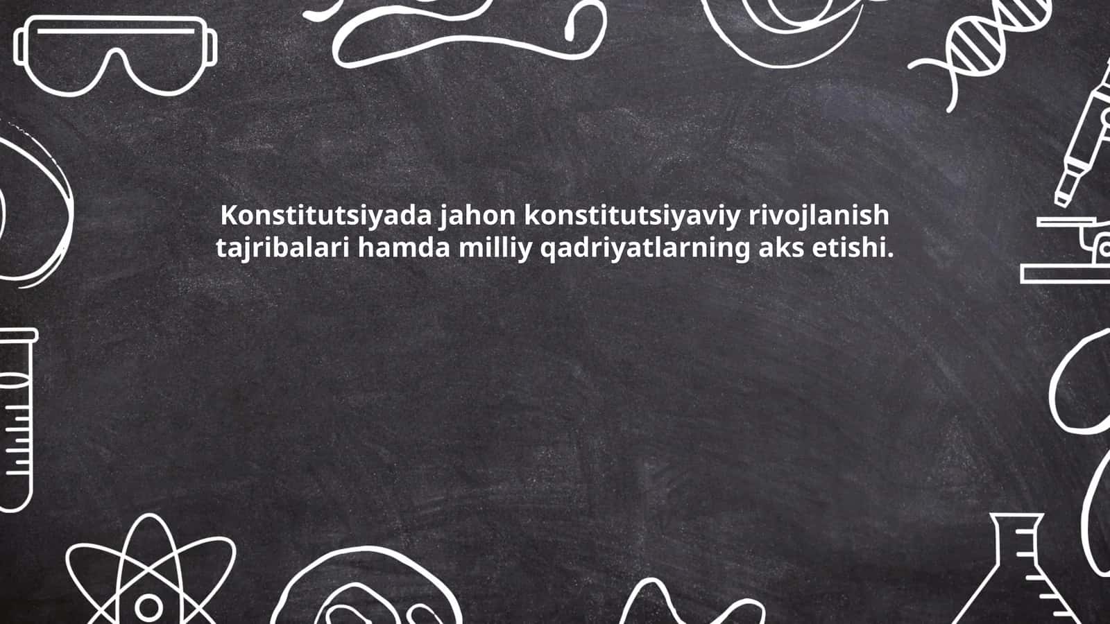 Konstitutsiyaviy Rivojlanish va Milliy Qadriyatlar