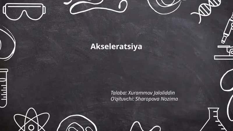 Akseleratsiya