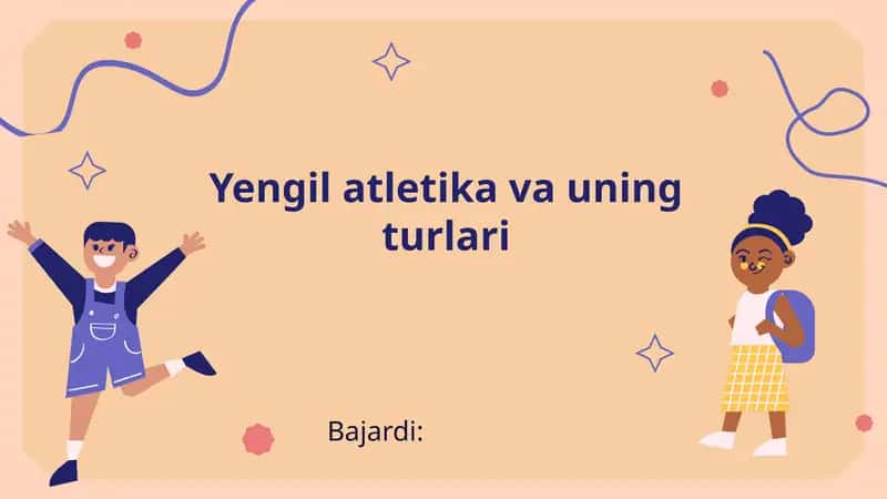 Yengilatletika va uning turlari