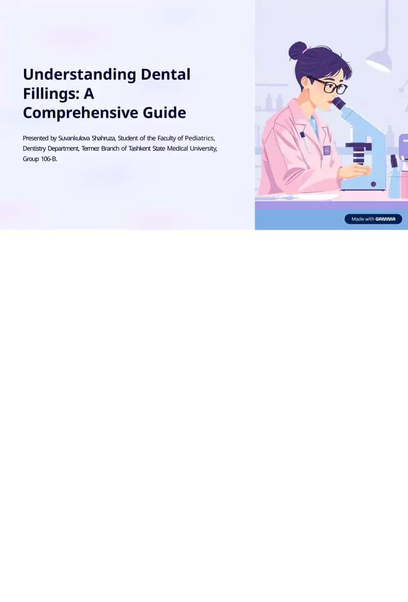 Understanding Dental Fillings: A Comprehensive Guide
