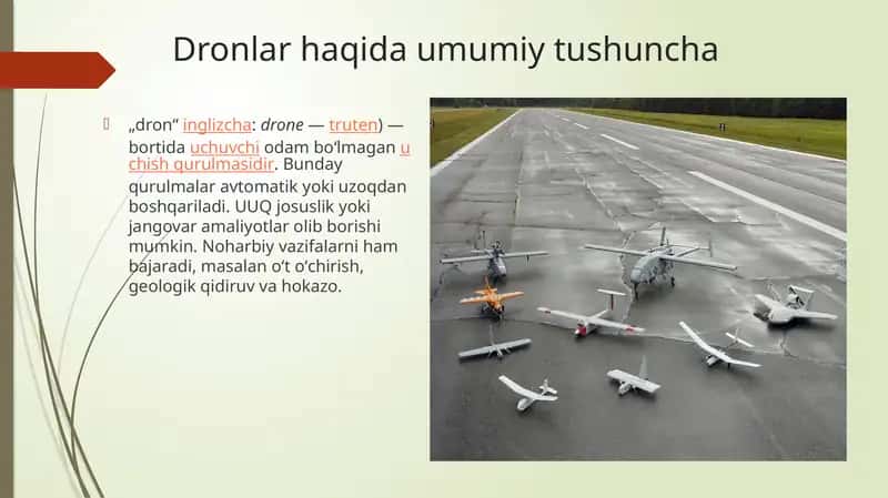 Dronlar