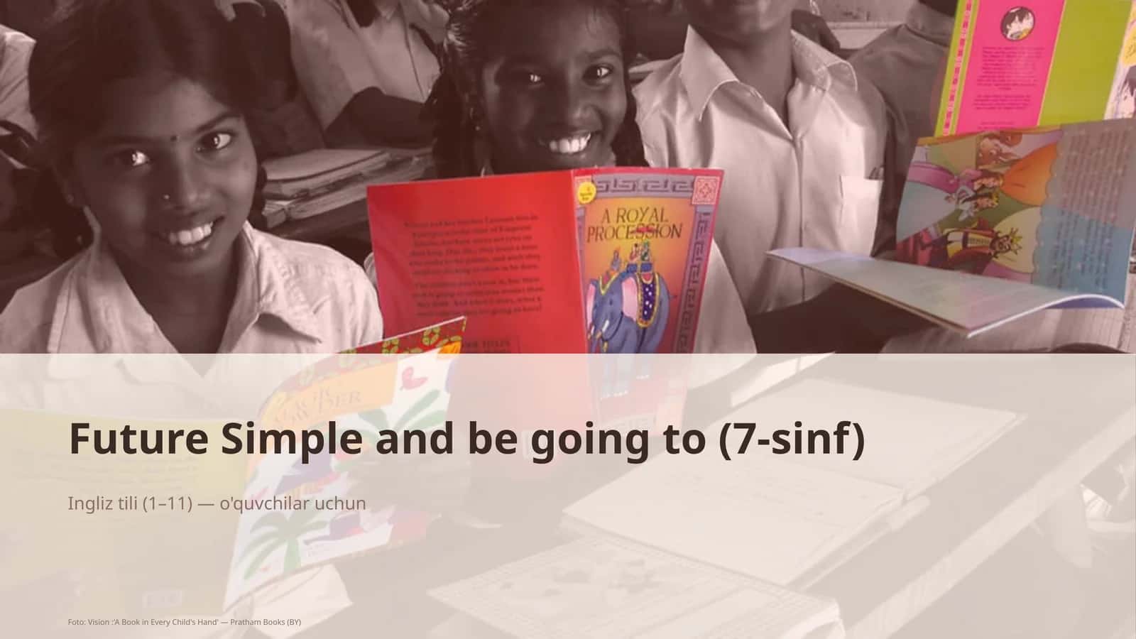 Future Simple and be going to (7-sinf)