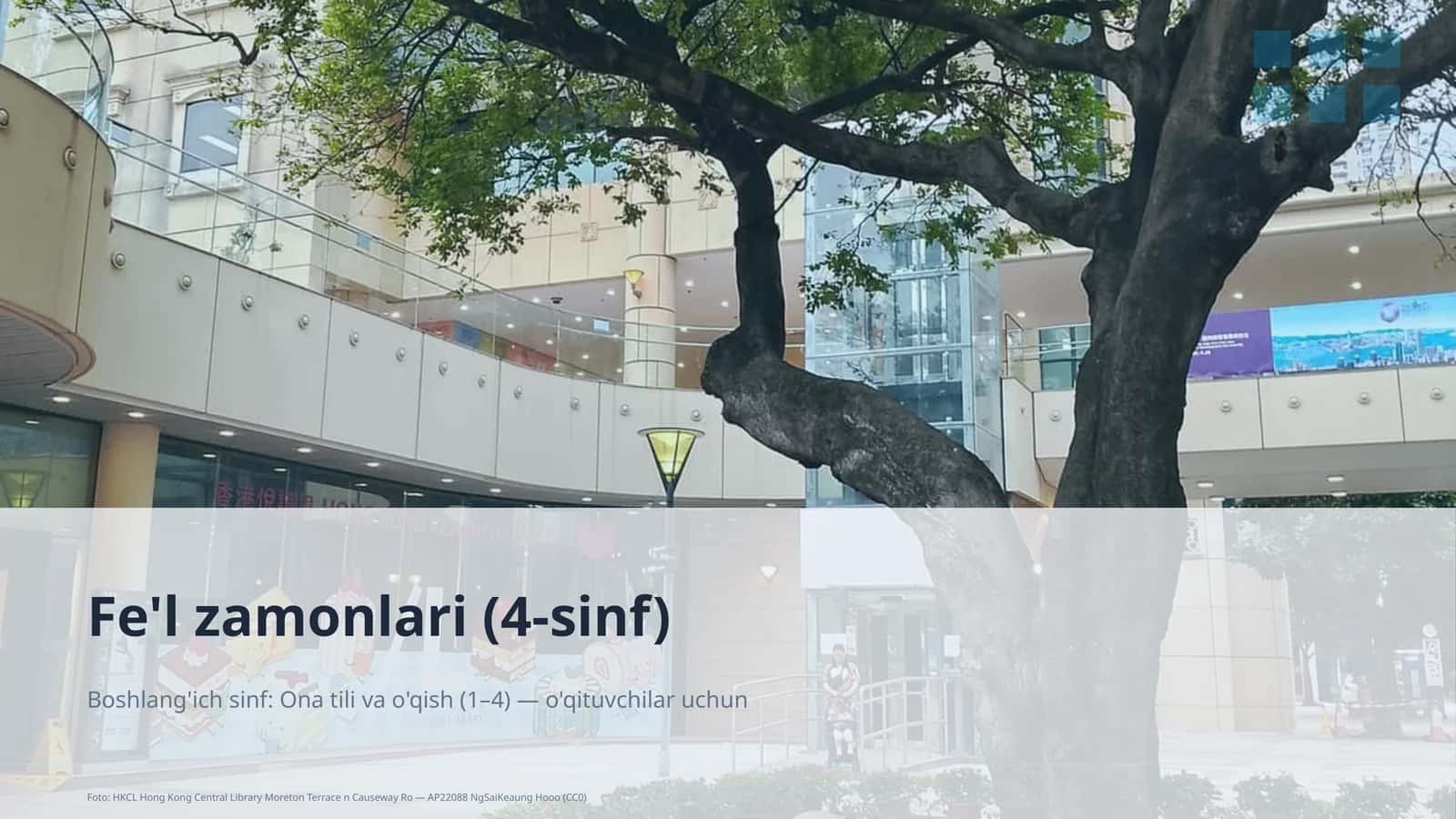 Fe'l zamonlari (4-sinf)