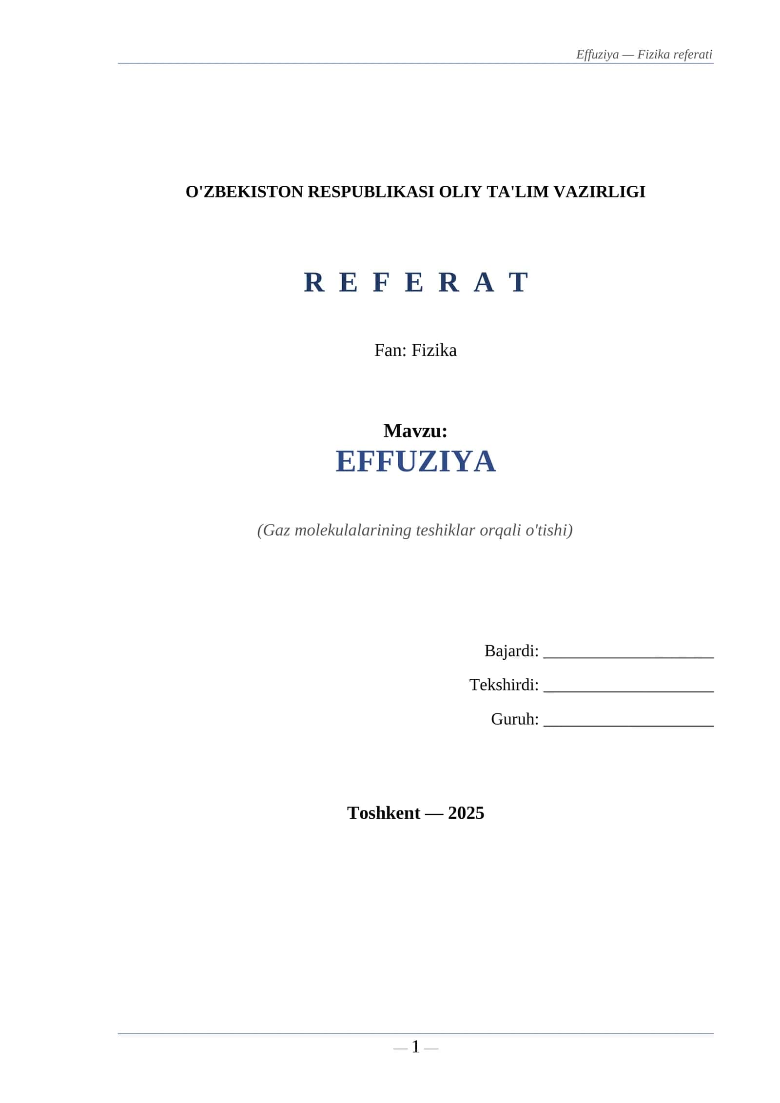 effuziya