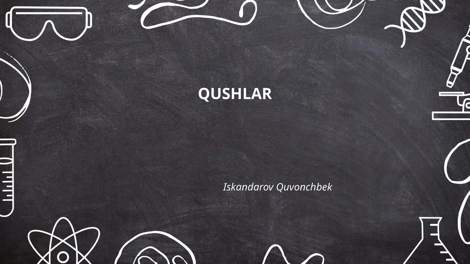 Qushlar biologiyasi