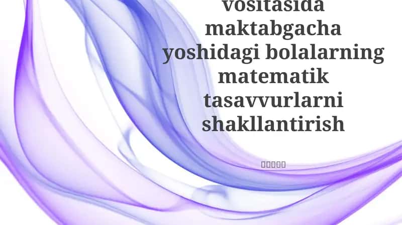 Aqliy hisob-kitob va mental arifmetika