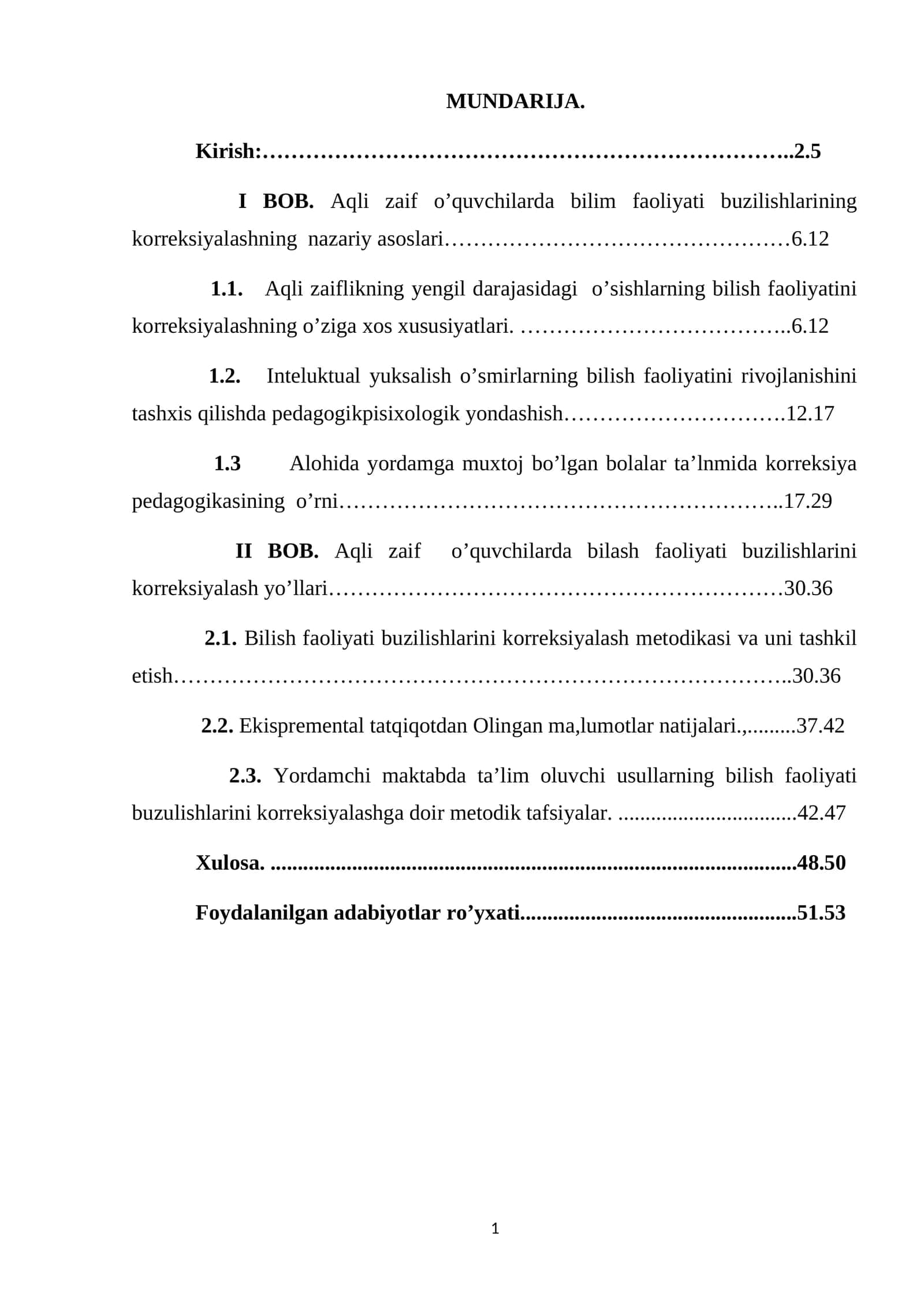 Aqli zaif o'quvchilarda bilim faoliyati buzilishlarining korreksiyalashning nazariy asoslari 1