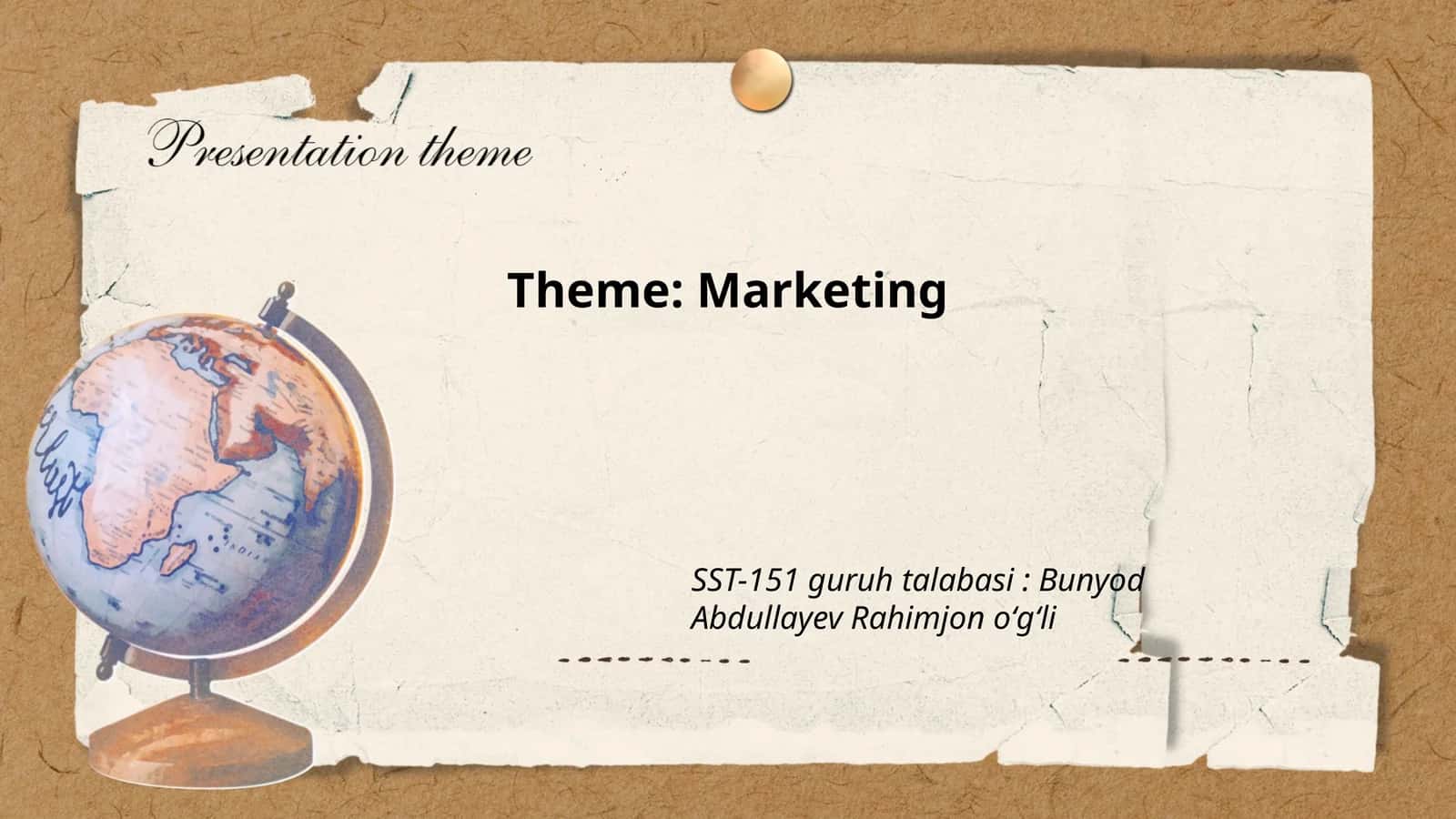 Marketing Strategy