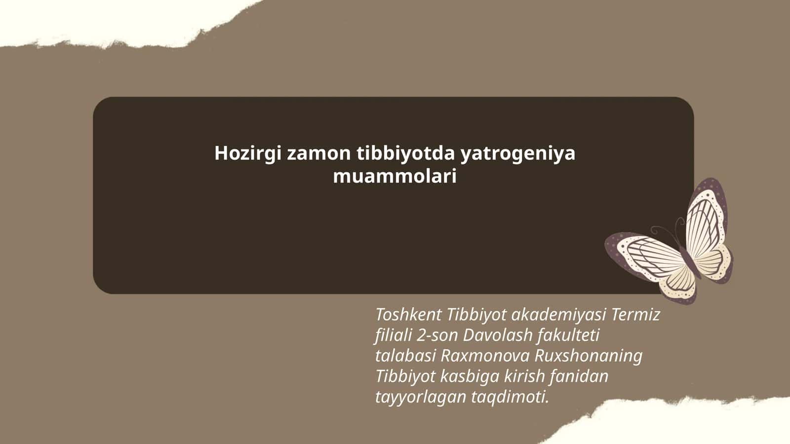 Yatrogeniya muammolari