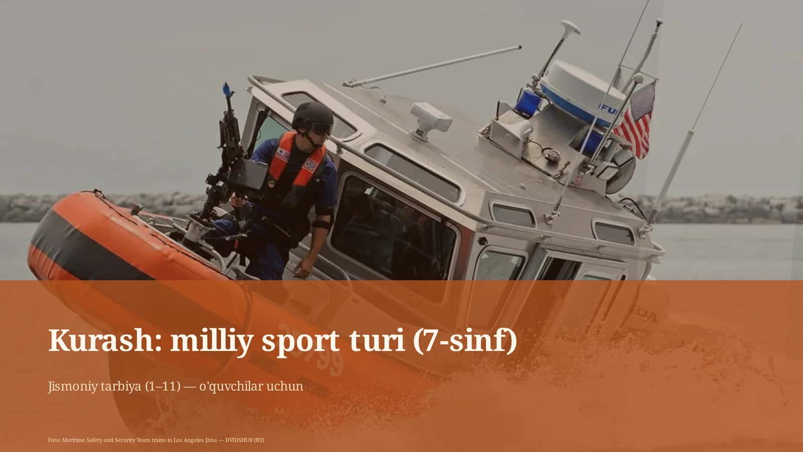 Kurash: milliy sport turi (7-sinf)