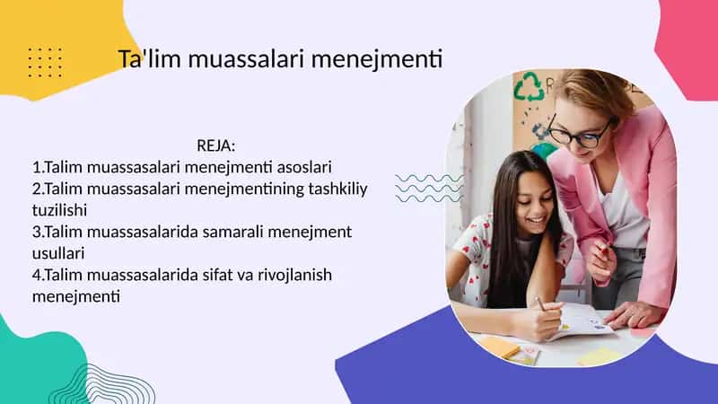 Ta'lim muassalari menejmenti
