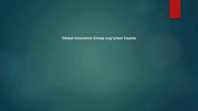 Global Insurance Group