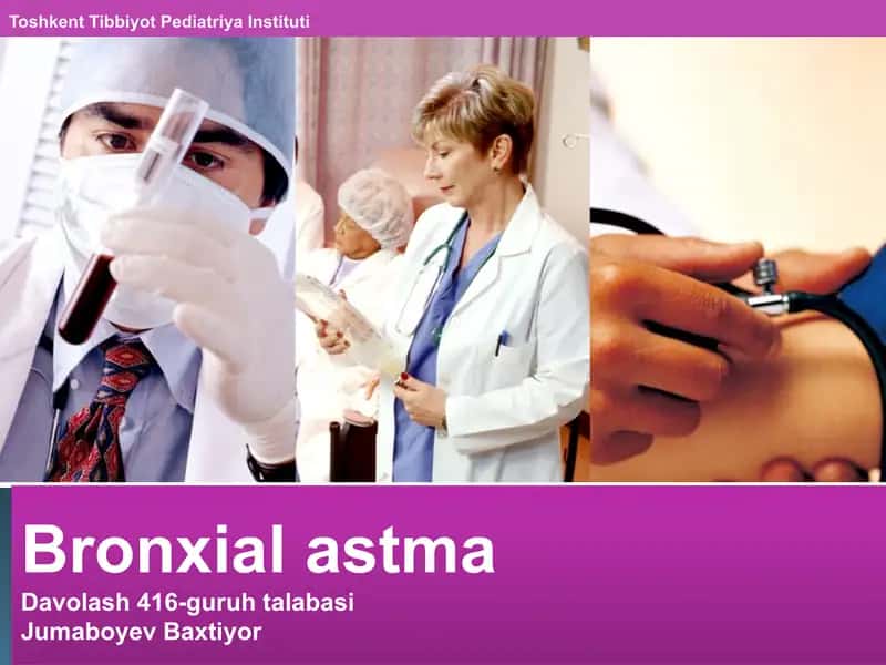 Bronxialastma Davolash