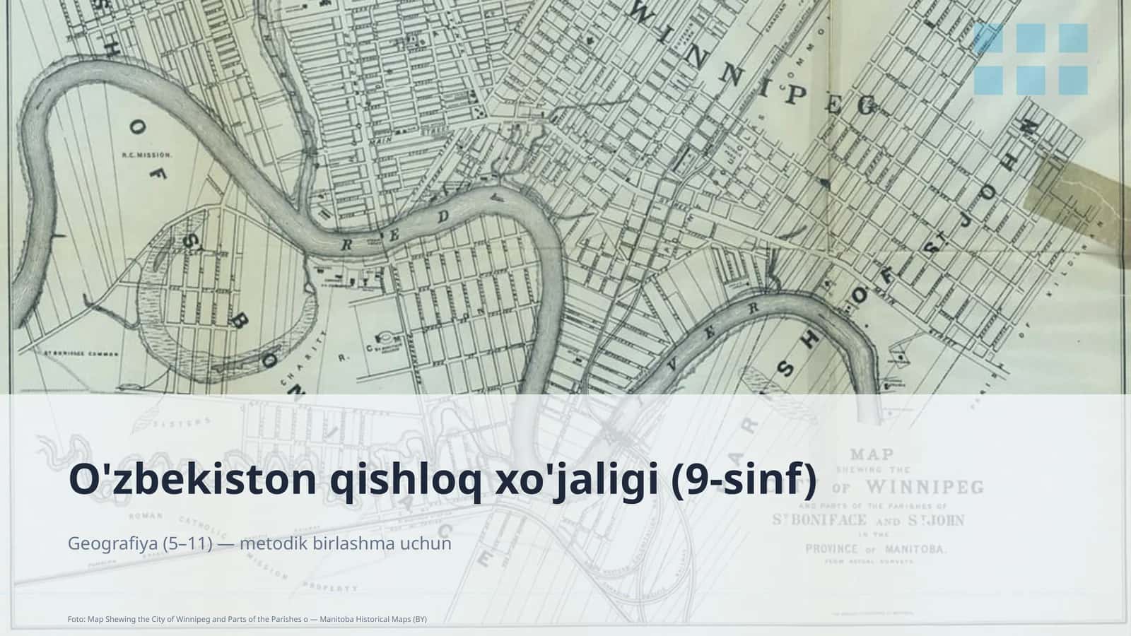 O'zbekiston qishloq xo'jaligi (9-sinf)