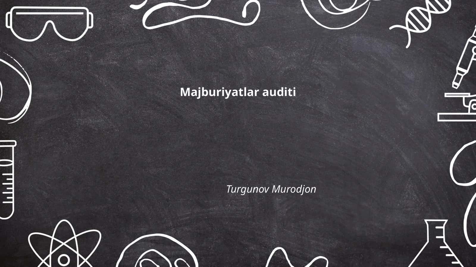 Majburiyatlar auditi