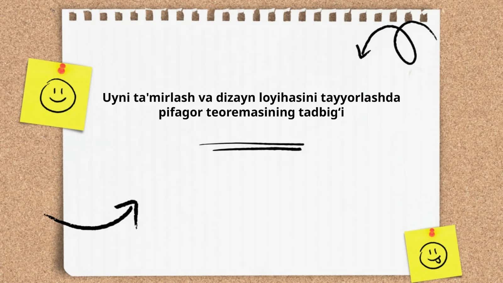 Pifagor teoremasining tadbigʻi
