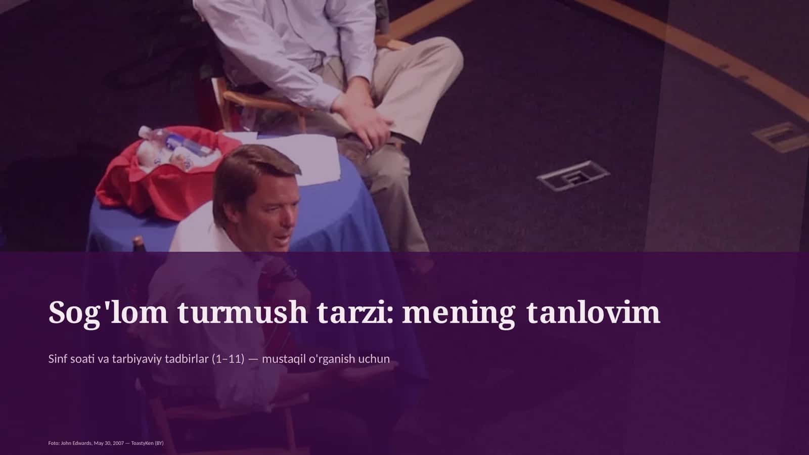 Sinf soati va tarbiyaviy tadbirlar