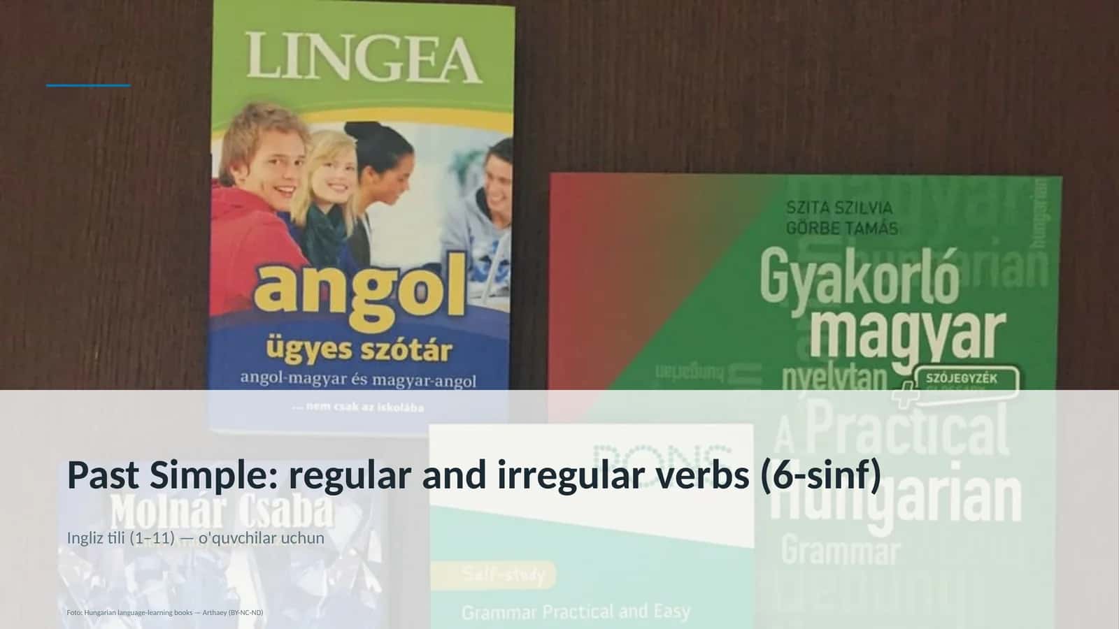 Past Simple: regular and irregular verbs (6-sinf)