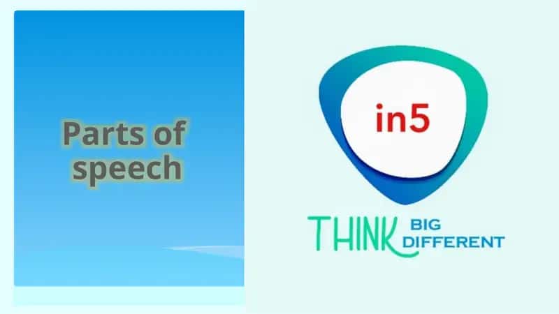 Parts ofspeech