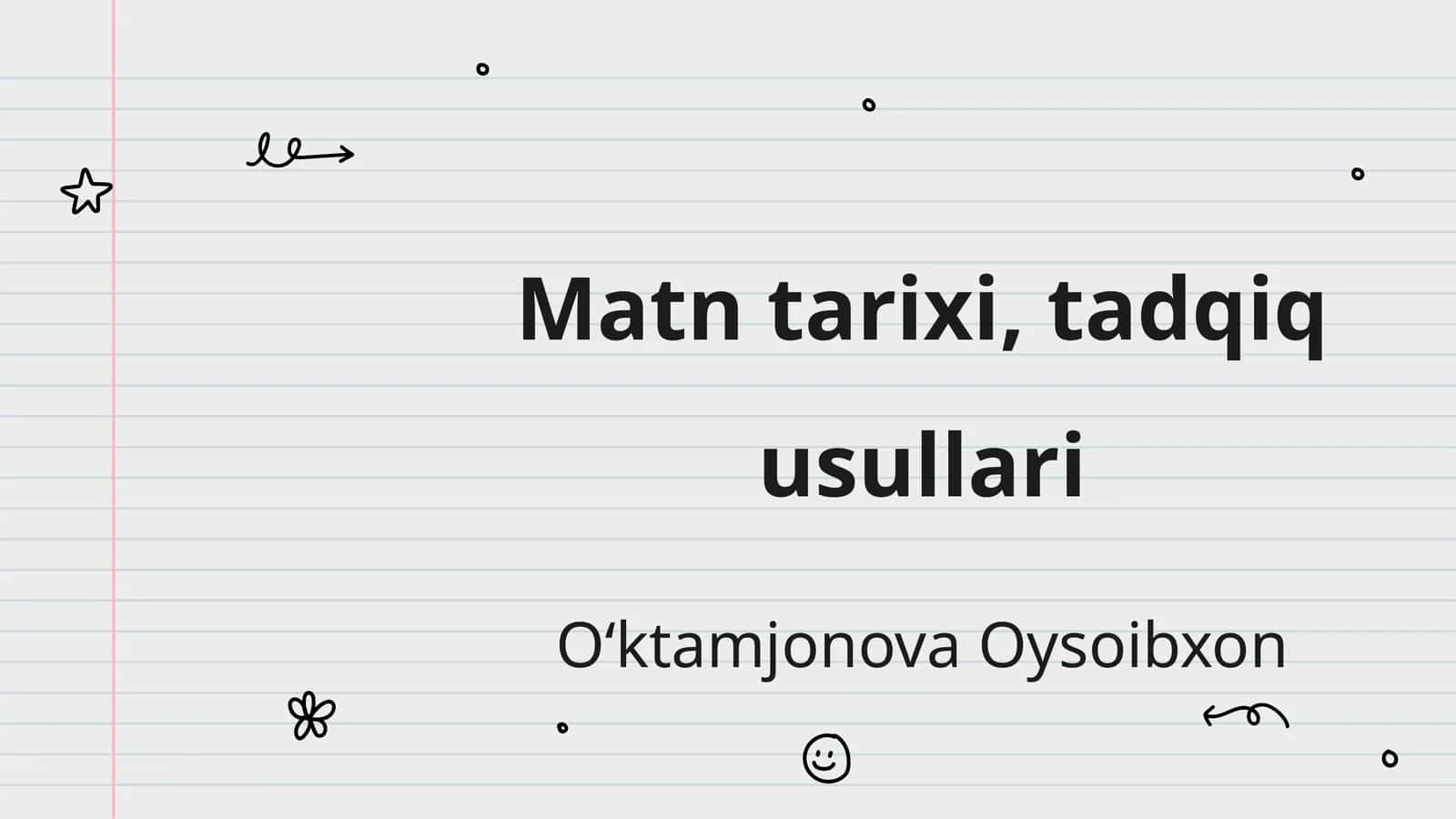 Matn tarixi, tadqiq usullari