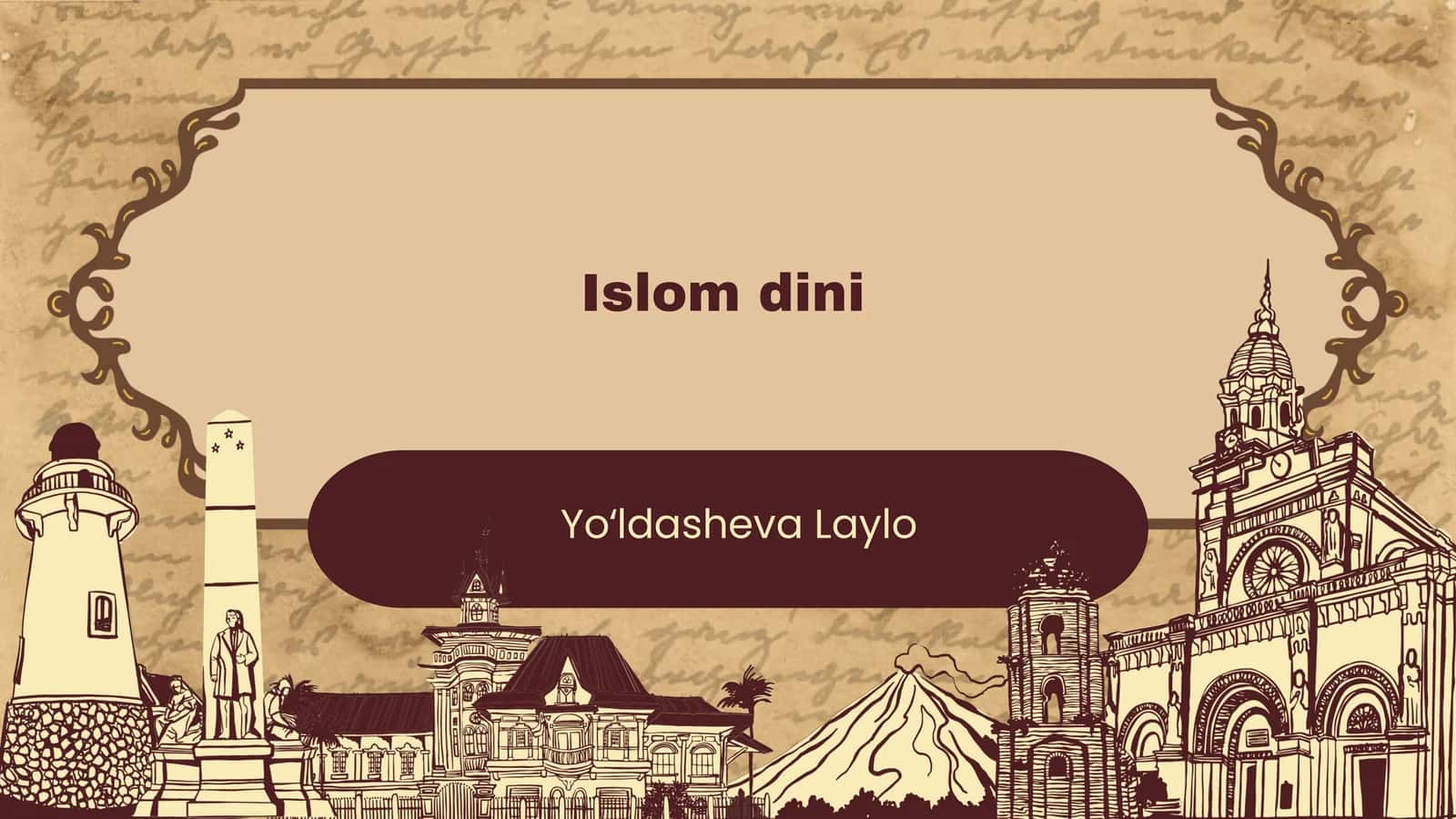 Islom dini