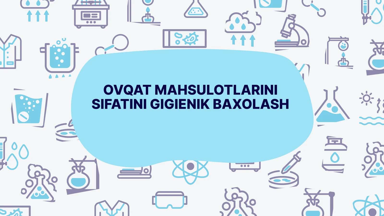 Ovqat mahsulotlarini sifatini gigiyenik baholash