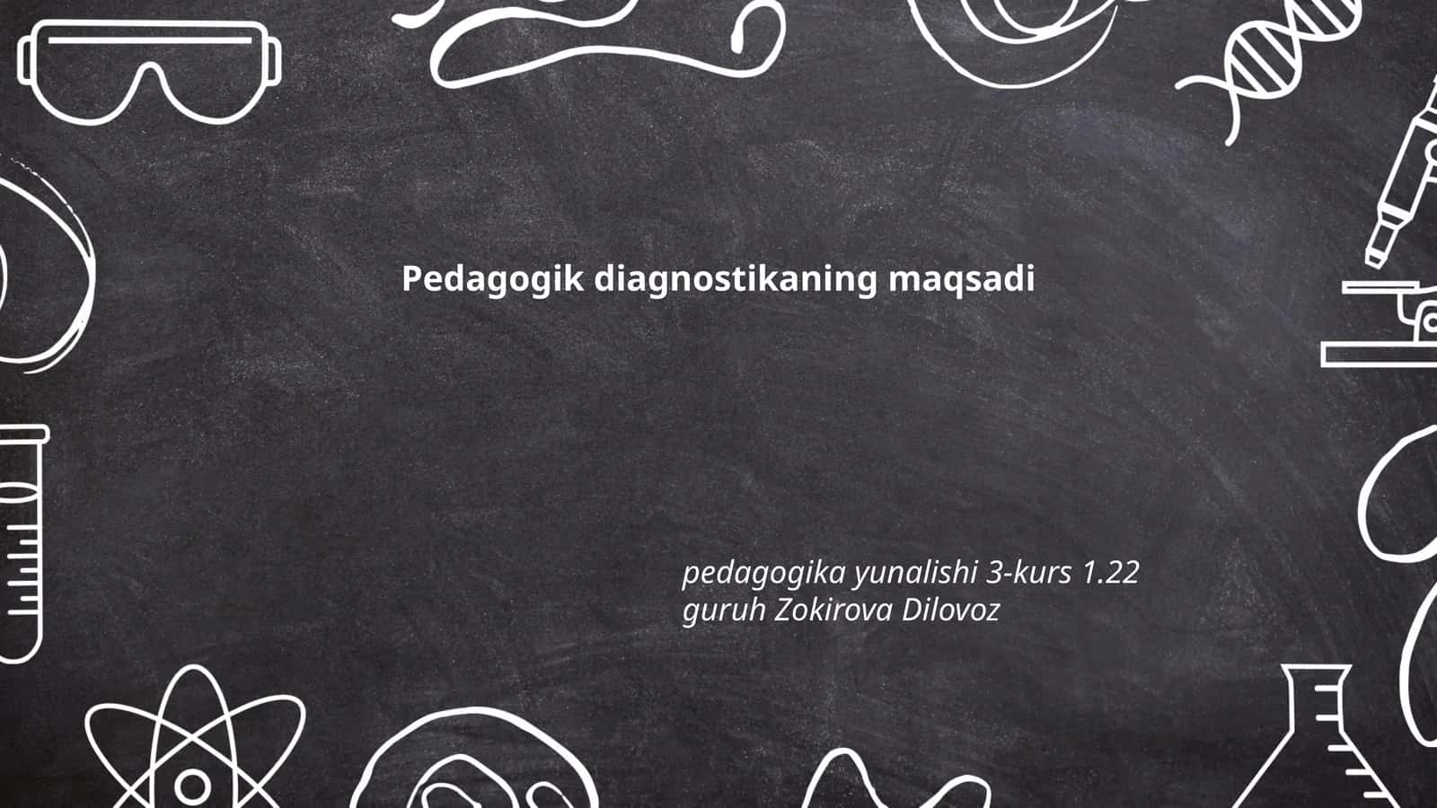 Diagnostik baholash metodlari