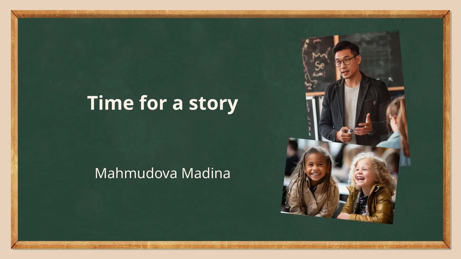 Time for a story