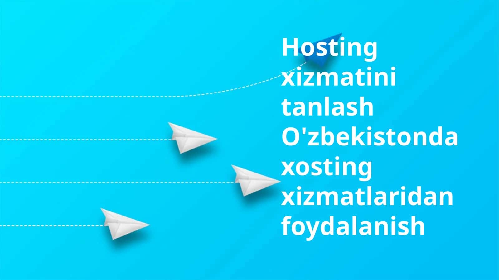 Hosting xizmatini tanlash O'zbekistonda