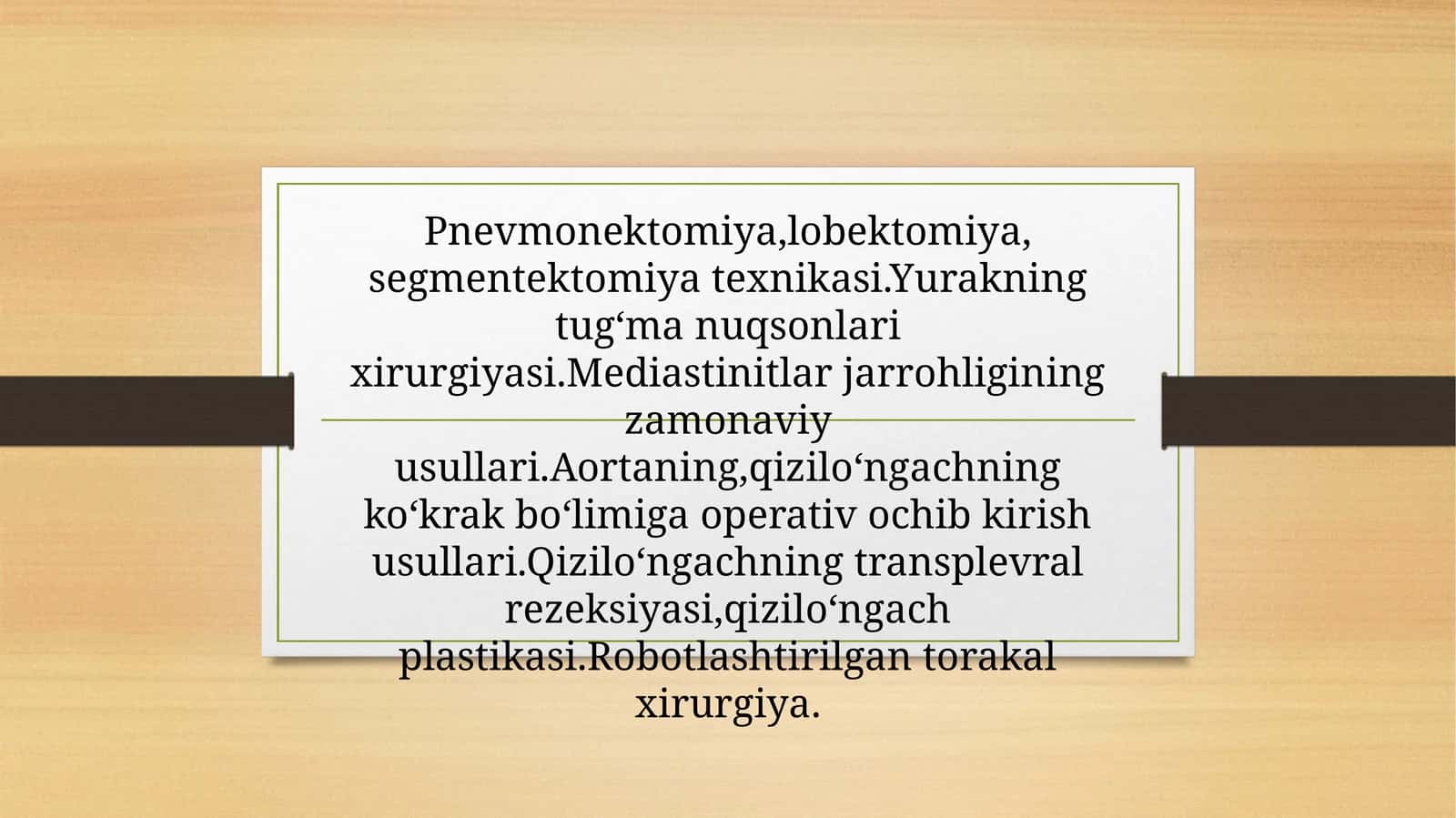 Pnevmonektomiya