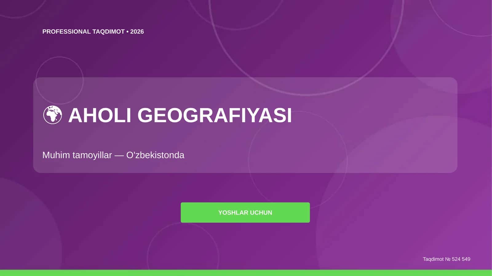 AHOLI GEOGRAFIYASI