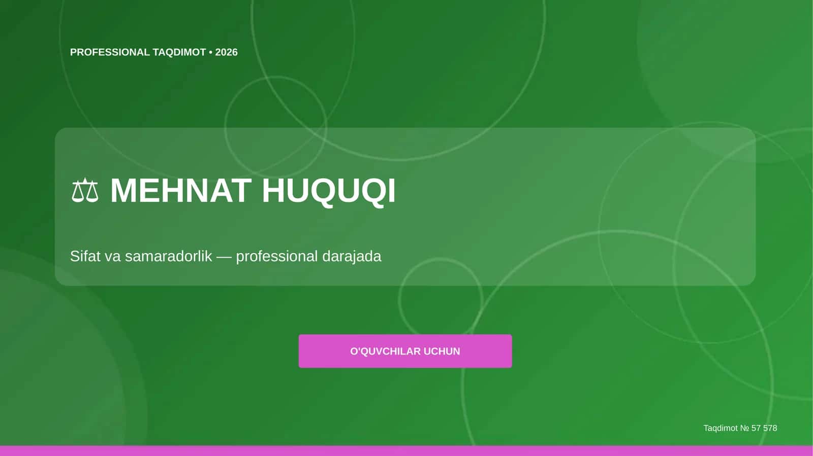MEHNAT HUQUQI