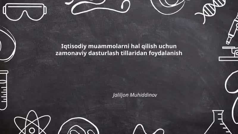 Zamonaviy dasturlash tillari