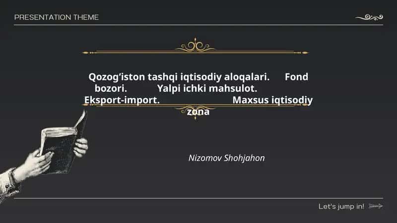 Qozogʻiston tashqi iqtisodiy aloqalari