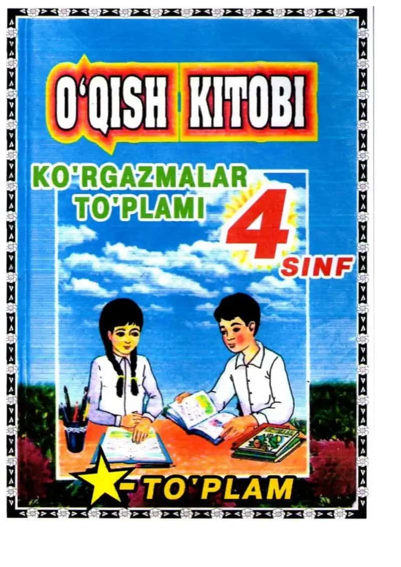 4-sinflar uchun O'qish fanidan ko'rgazmalar 24 ta