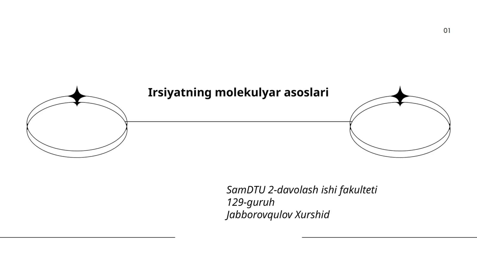 Irsiyatning molekulyar asoslari