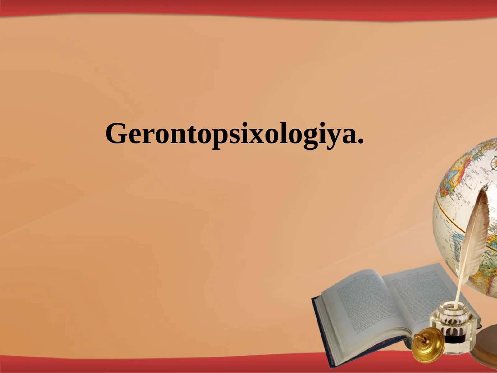 Gerontopsixologiya