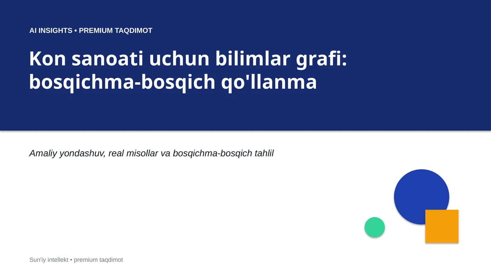 Premium taqdimot