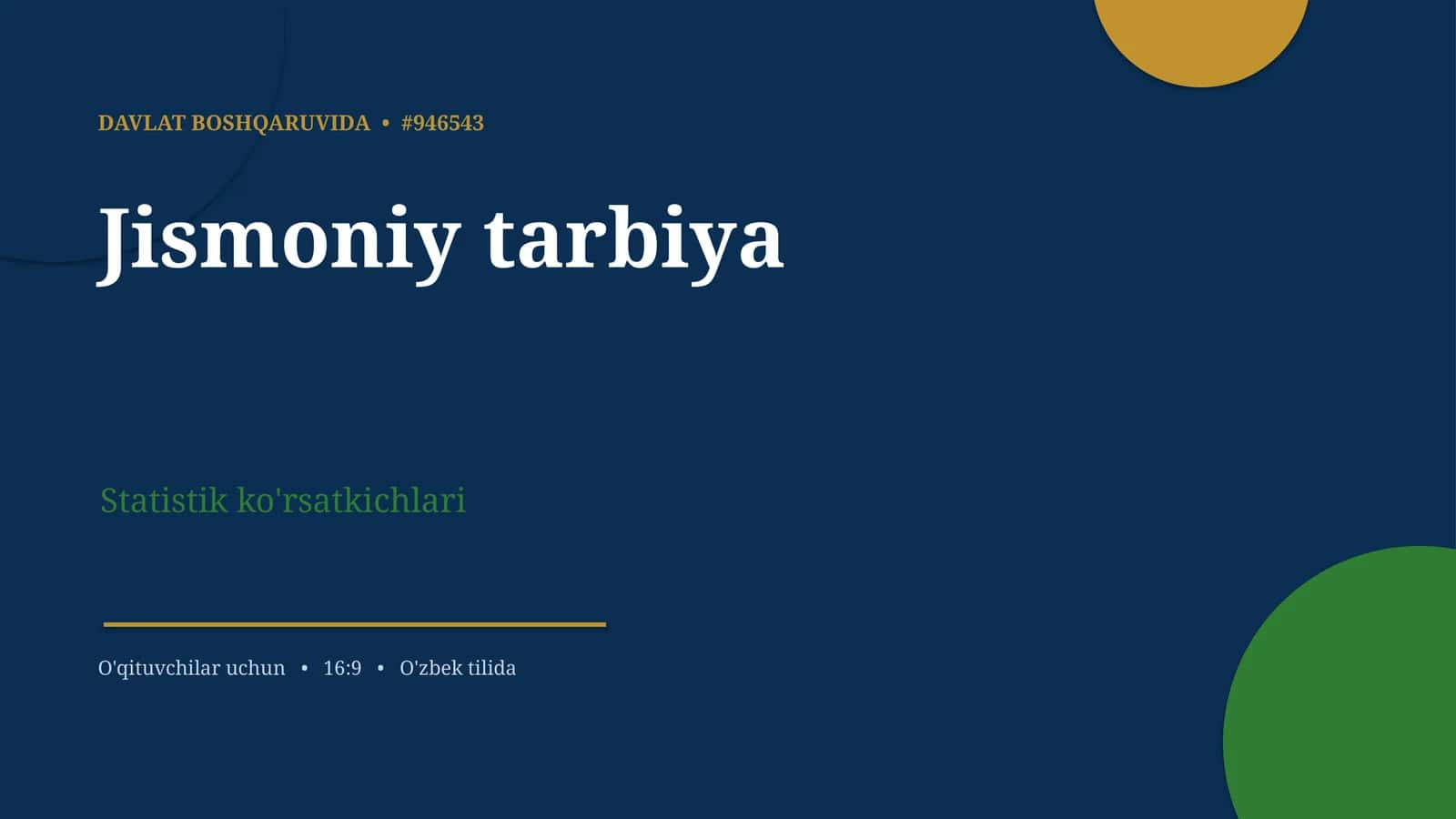 Jismoniy tarbiya