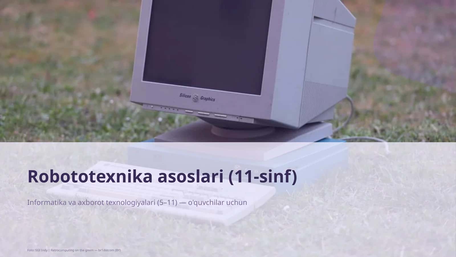 Robototexnika asoslari (11-sinf)