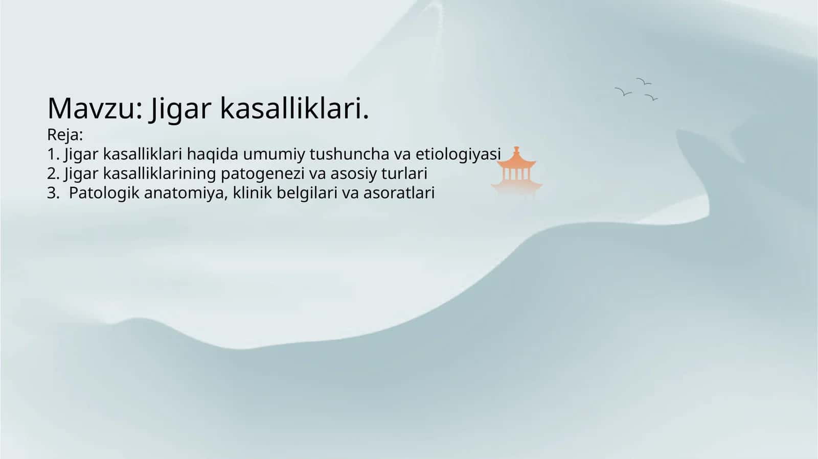 Jigar kasalliklari